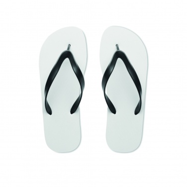 Logo trade promotional giveaway photo of: Sublimation beach slippers