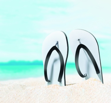 Logo trade promotional product photo of: Sublimation beach slippers