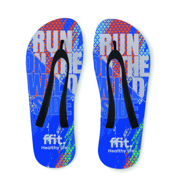 Logotrade promotional item image of: Sublimation beach slippers