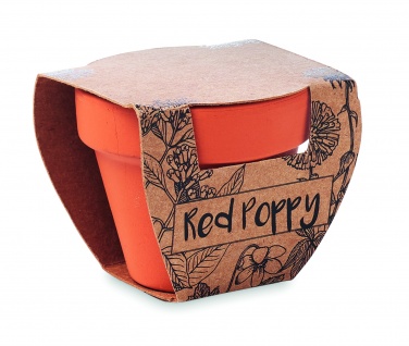 Logotrade promotional merchandise image of: Terracotta pot 'poppy'