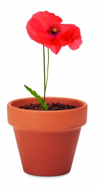 Logotrade business gifts photo of: Terracotta pot 'poppy'