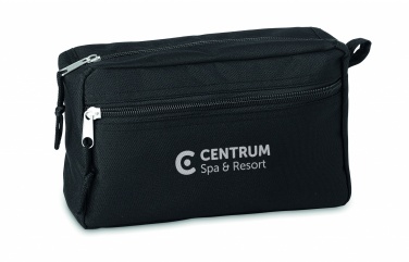 Logo trade corporate gift photo of: 600D RPET toilet bag