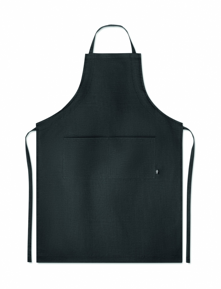 Logo trade promotional giveaways image of: Hemp adjustable apron 200 gr/m²