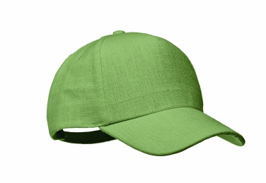 Logo trade promotional items image of: Hemp baseball cap 370 gr/m²