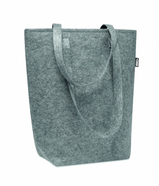 Logo trade advertising products picture of: RPET felt shopping bag