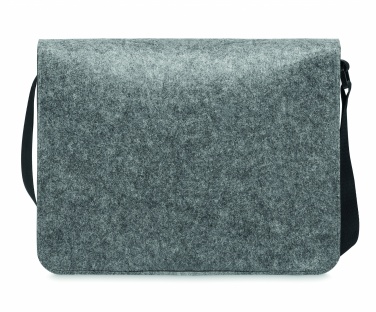 Logo trade promotional merchandise image of: RPET felt laptop bag