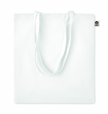 Logo trade promotional merchandise picture of: Organic cotton shopping bag