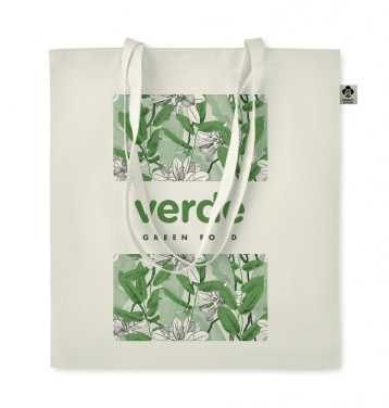 Logo trade promotional items image of: Organic cotton shopping bag