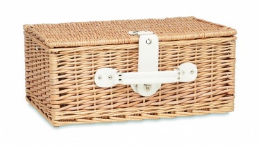 Logotrade business gift image of: Wicker picnic basket 2 people