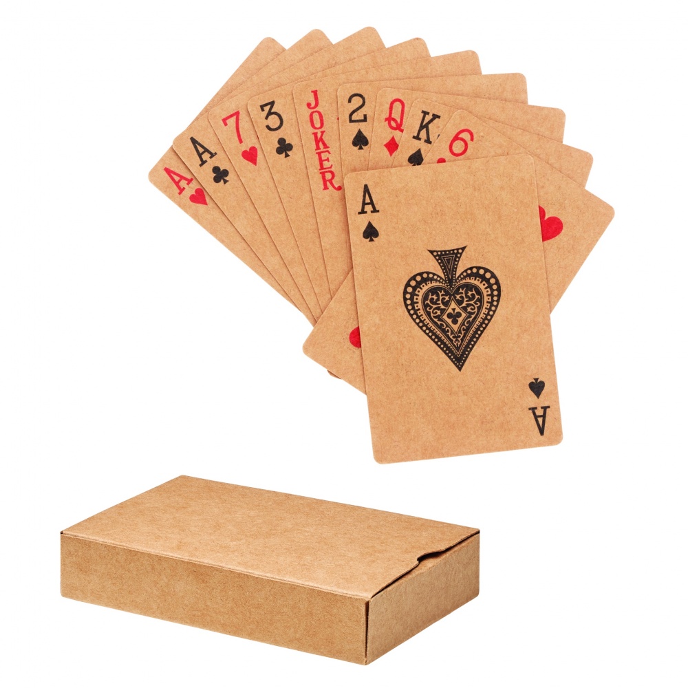 Logotrade promotional item image of: Recycled paper playing cards