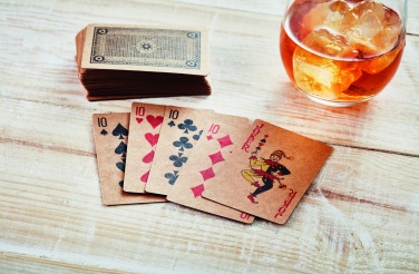 Logo trade corporate gifts picture of: Recycled paper playing cards