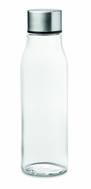 Logotrade promotional gift image of: Glass drinking bottle 500 ml