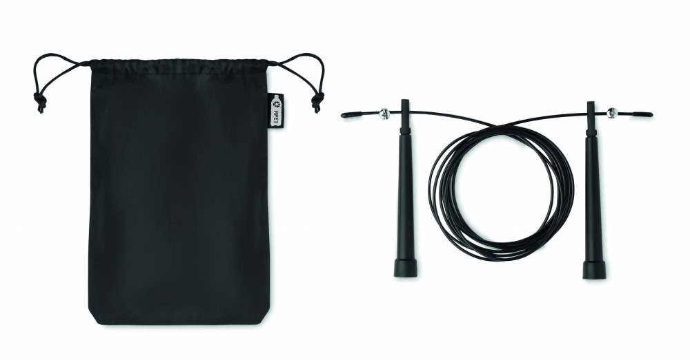 Logotrade promotional giveaways photo of: Speed jumping rope RPET pouch