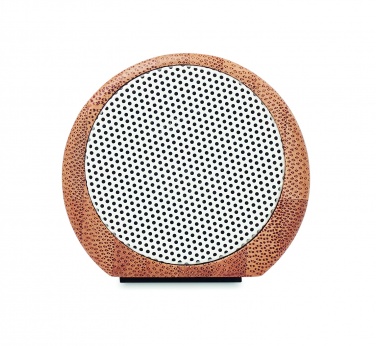 Logotrade advertising product image of: Wireless bamboo speaker 2x5W