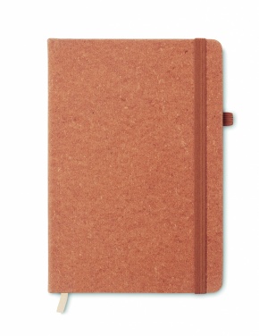 Logotrade business gift image of: Recycled Leather A5 notebook