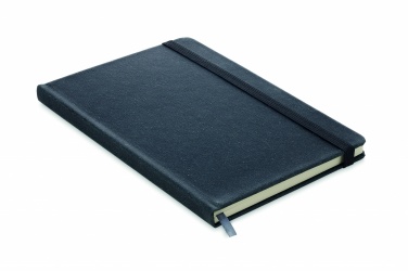 Logo trade promotional merchandise photo of: Recycled Leather A5 notebook