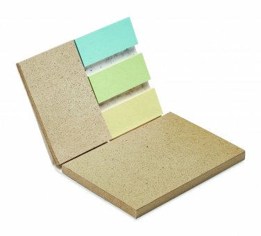 Logo trade corporate gift photo of: Grass/seed paper memo pad