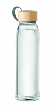 Logo trade promotional merchandise photo of: Glass bottle 500 ml