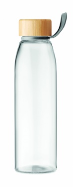 Logotrade promotional giveaway image of: Glass bottle 500 ml