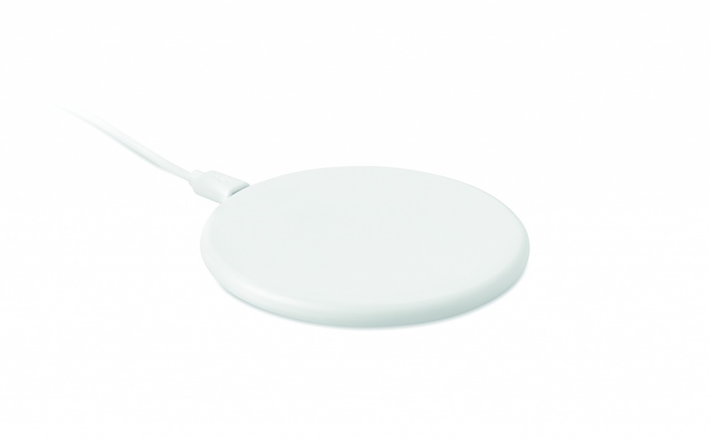 Logo trade promotional giveaway photo of: ABS wireless charger 10W