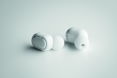 Logo trade promotional products picture of: Recycled ABS TWS earbuds