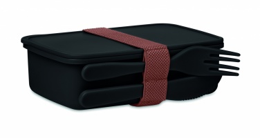 Logo trade business gift photo of: Lunch box with cutlery