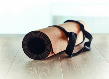 Logo trade corporate gifts image of: Cork yoga mat