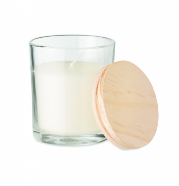 Logo trade promotional merchandise image of: Vanilla fragranced candle