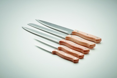 Logotrade corporate gifts photo of: 5 piece knife set in base