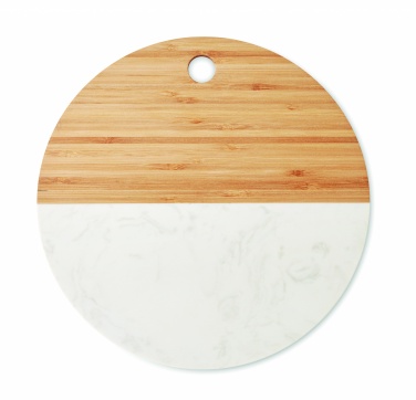 Logo trade promotional items picture of: Marble/ bamboo serving board