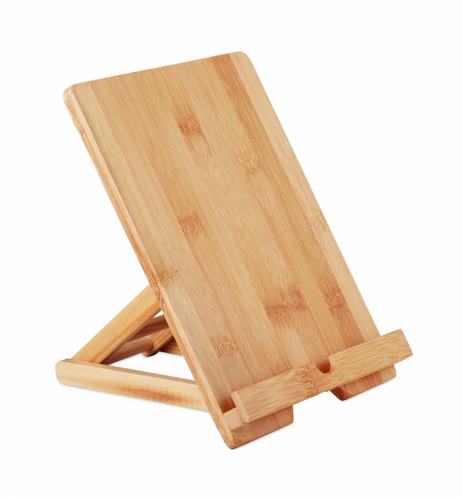 Logotrade promotional product picture of: Bamboo tablet stand TUANUI