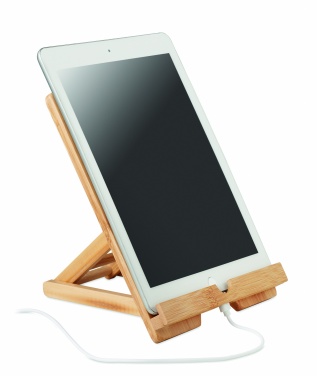 Logotrade promotional gifts photo of: Bamboo tablet stand TUANUI