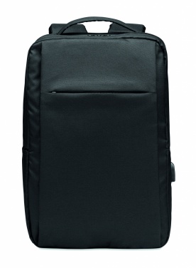 Logo trade promotional product photo of: Laptop backpack in 300D RPET