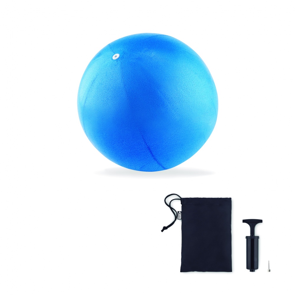 Logo trade promotional gift photo of: Small Pilates ball with pump