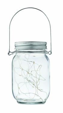 Logotrade promotional products photo of: Solar mason jar outdoor lamp