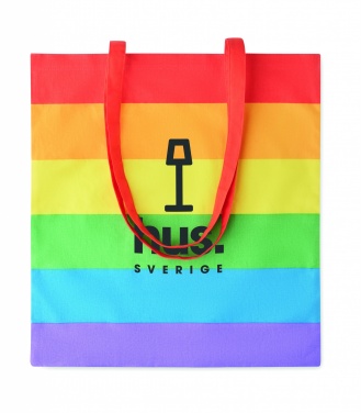 Logo trade corporate gift photo of: 200 gr/m² cotton shopping bag