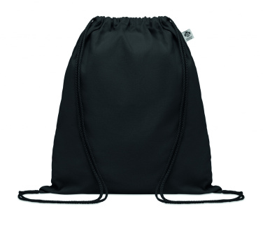 Logotrade promotional giveaway image of: Organic cotton drawstring bag