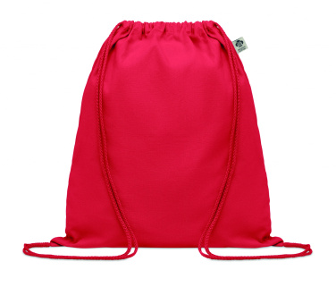 Logotrade business gift image of: Organic cotton drawstring bag