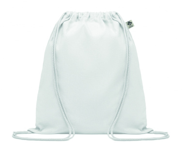 Logo trade promotional product photo of: Organic cotton drawstring bag