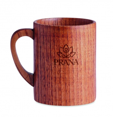 Logotrade promotional giveaway image of: Oak wooden mug 280 ml