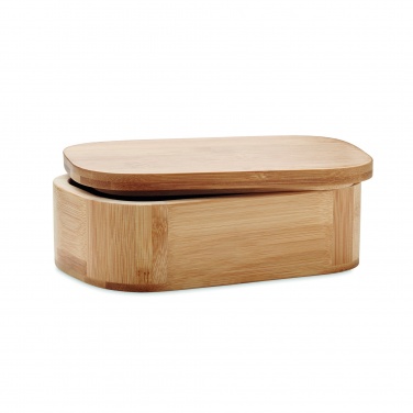 Logo trade corporate gift photo of: Bamboo lunch box 650ml LADEN