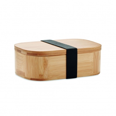 Logo trade promotional merchandise photo of: Bamboo lunch box 650ml LADEN