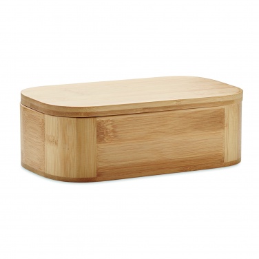 Logo trade promotional giveaways image of: Bamboo lunch box 1000ml