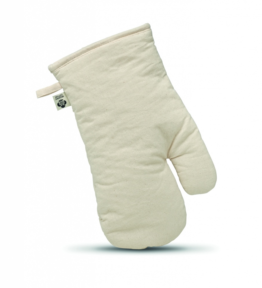 Logo trade promotional merchandise photo of: Organic cotton oven glove