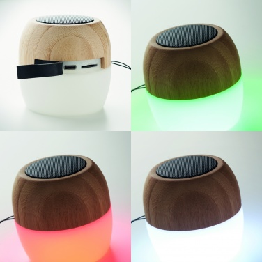 Logotrade promotional item picture of: 5.0 wireless bamboo speaker