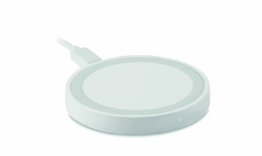 Logo trade promotional merchandise picture of: Small wireless charger 15W