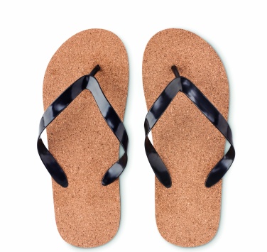 Logotrade promotional giveaway image of: Cork beach slippers M