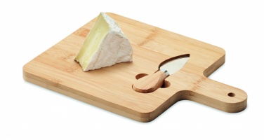 Logotrade advertising product image of: Cheese board set in bamboo