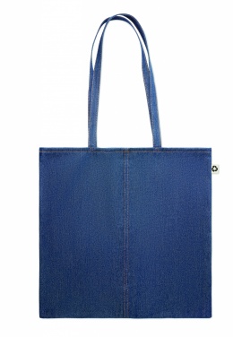 Logo trade corporate gift photo of: Recycled denim shopping bag