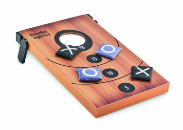 Logo trade business gift photo of: Double sided MDF game set